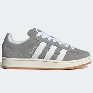 NEW ADIDAS Men’s Campus 00s Sneakers – Gray, Size 11.5